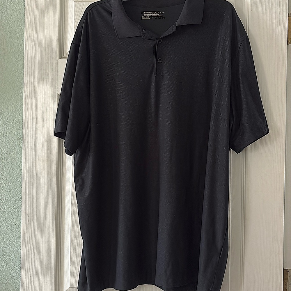 Black men’s Nike Golf shirt